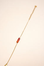 Armband No diggity - Rood - Goud