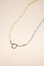 Ketting Roches Blanches - Zilver
