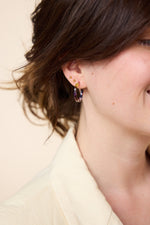 Oorbellen Easy Lover - Multi Donker - Small