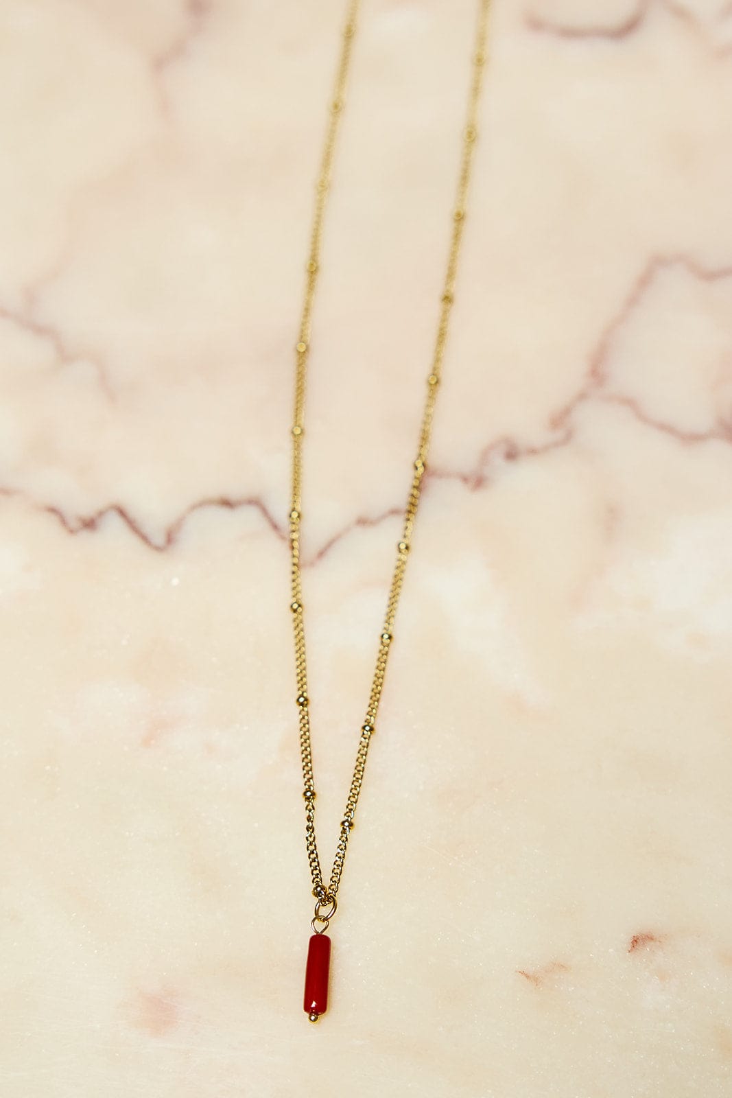 ROOI Ketting K32 Juwelen Sieraden Leuven