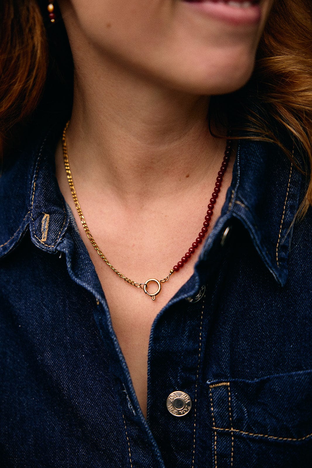 ROOI Ketting K58 Juwelen Sieraden Leuven