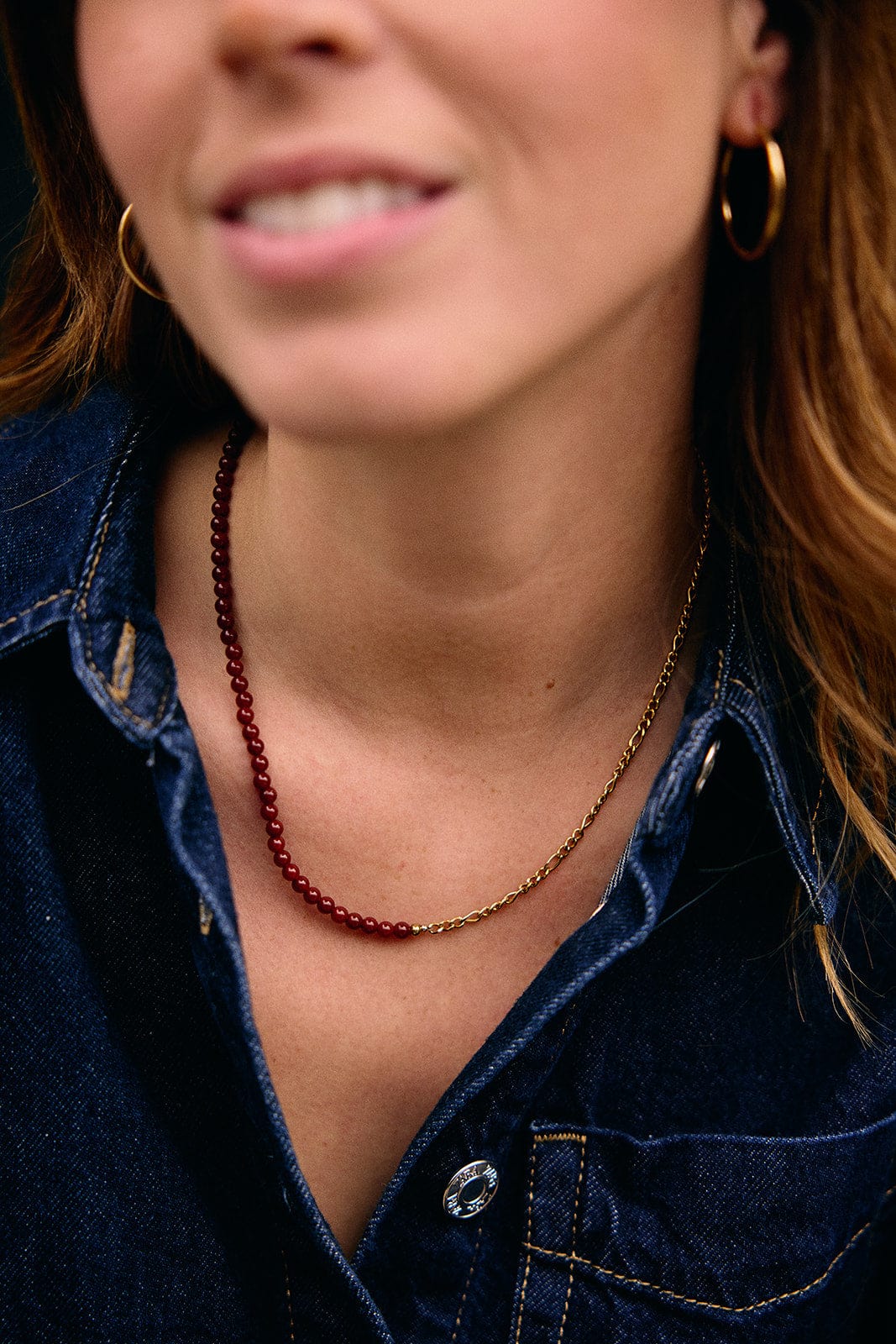 ROOI Ketting K58 Juwelen Sieraden Leuven