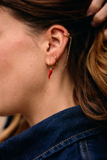 ROOI Oorbellen O131B Juwelen Sieraden Leuven