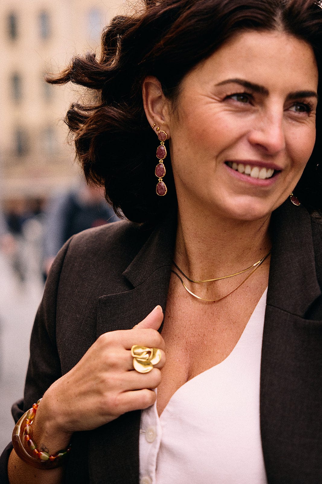 ROOI Oorbellen O132B Juwelen Sieraden Leuven