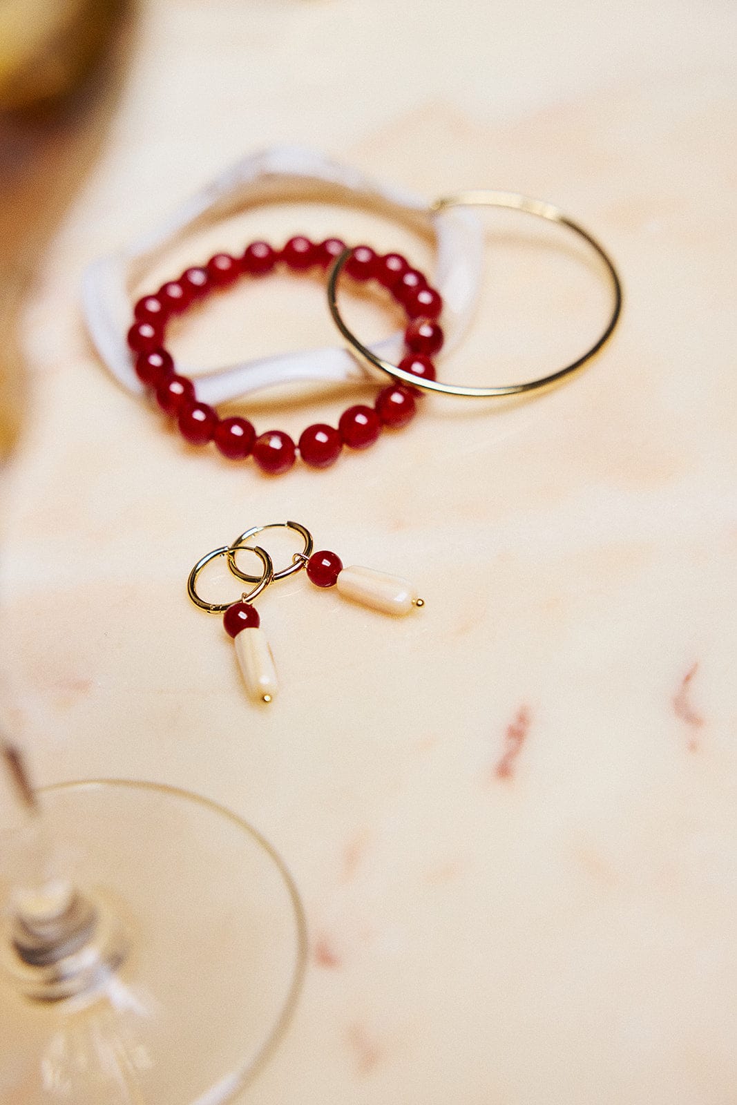 ROOI Oorbellen O43B Juwelen Sieraden Leuven