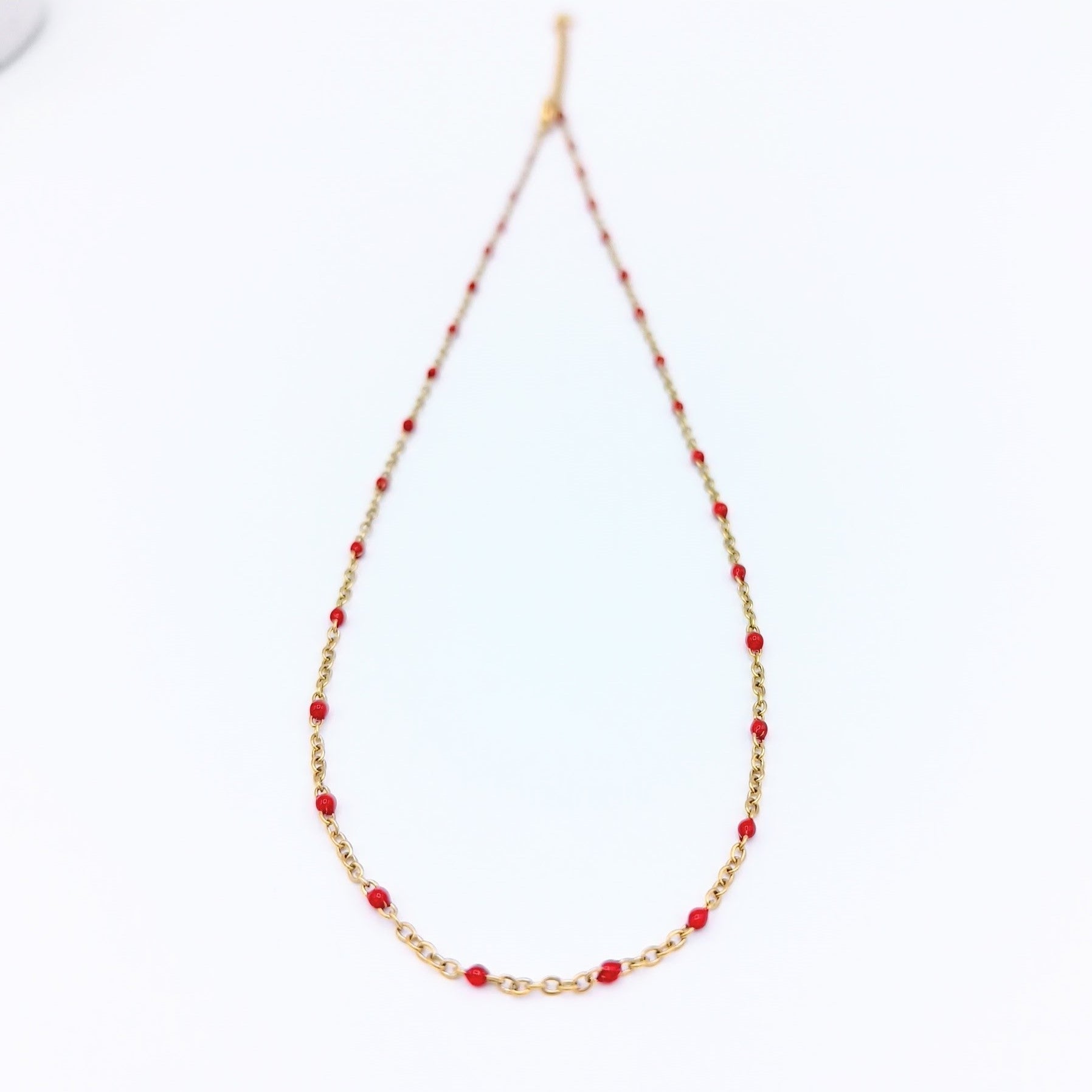 Ketting Shadow Hat - rood