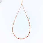 Ketting Shadow Hat - rood