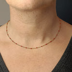 Ketting Shadow Hat - rood