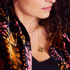 Ketting Good Night Bad Morning - Goud