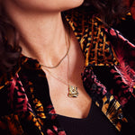 Ketting Good Night Bad Morning - Goud