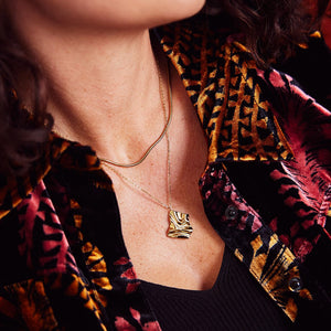 Ketting Good Night Bad Morning - Goud
