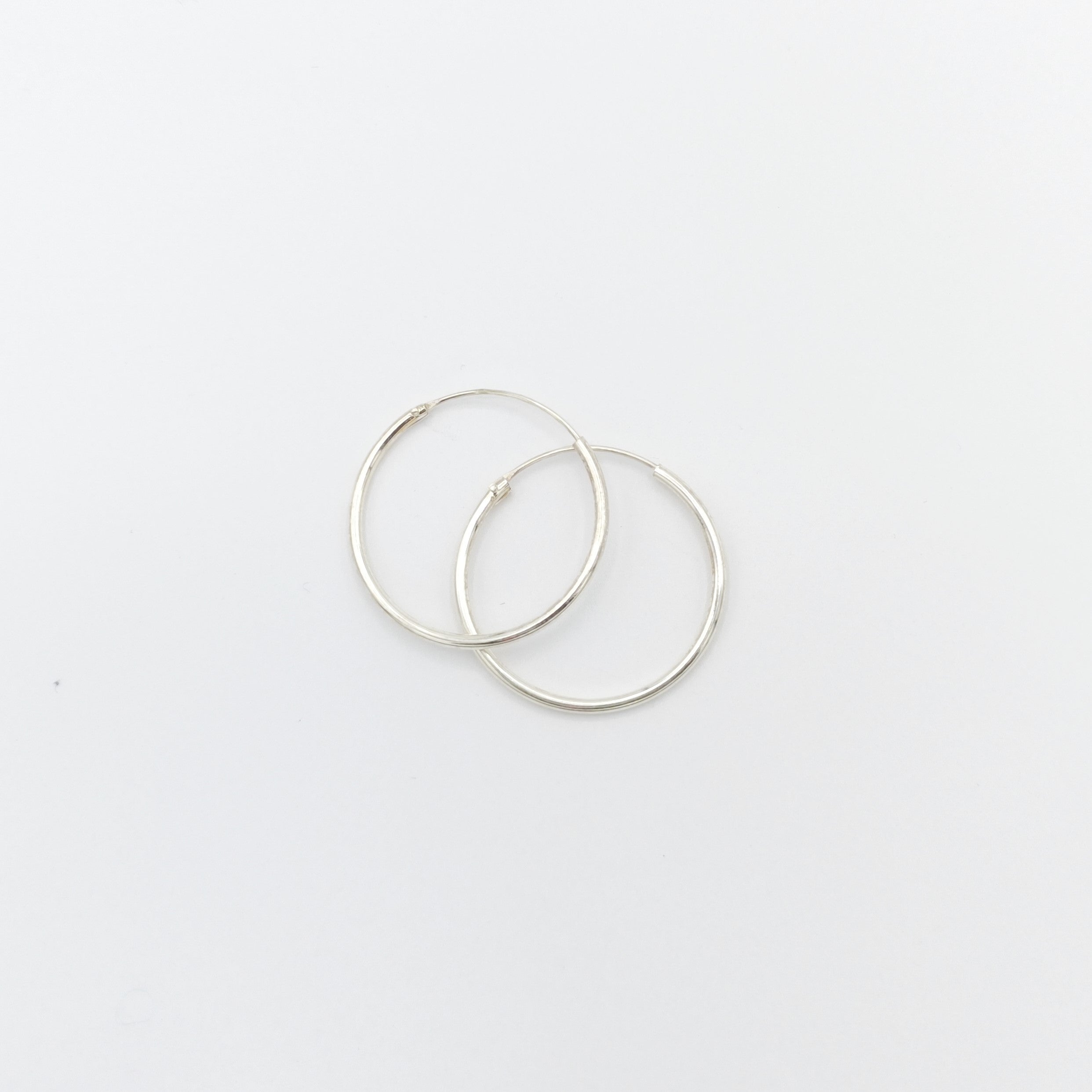 Oorbel Young and Beautiful - Sterling Zilver - 25mm