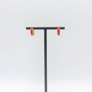 Oorbellen Don't LeaveMe This Way - Rood