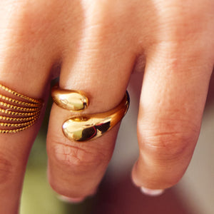 Ring Never Going Back Again - Goud